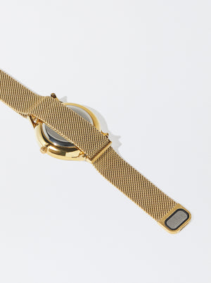 Gold Tray Casual Watch