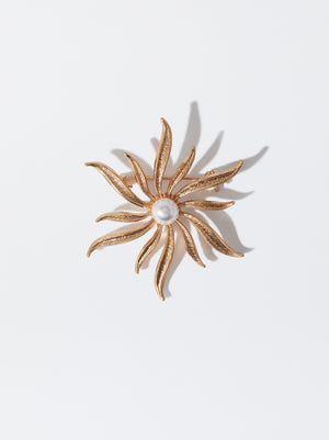 Brooch With Pearl