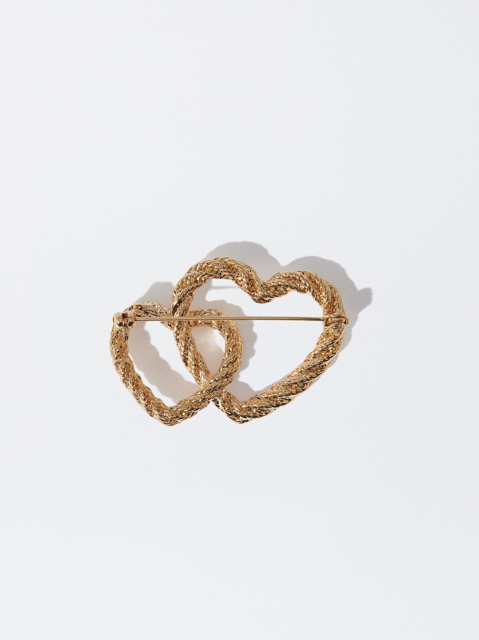 Brooch With Hearts