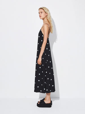 Printed Midi Dress