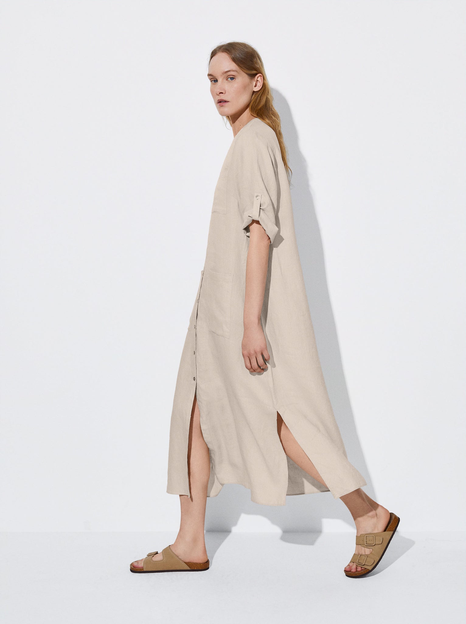 Long Linen Dress