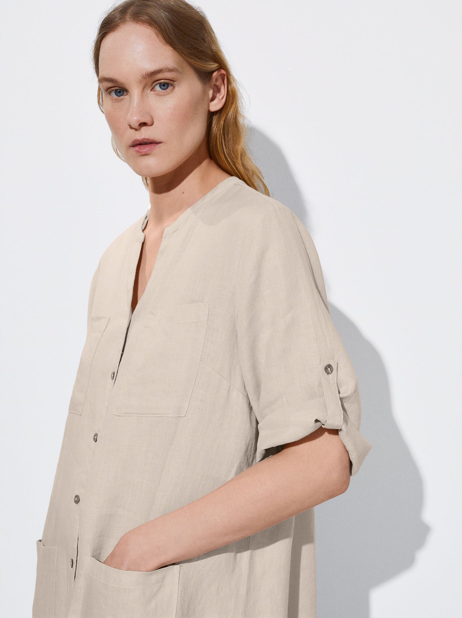 Long Linen Dress