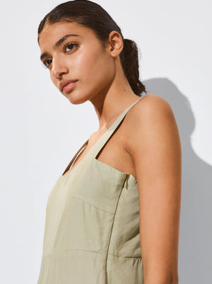 Lyocell Long Jumpsuit