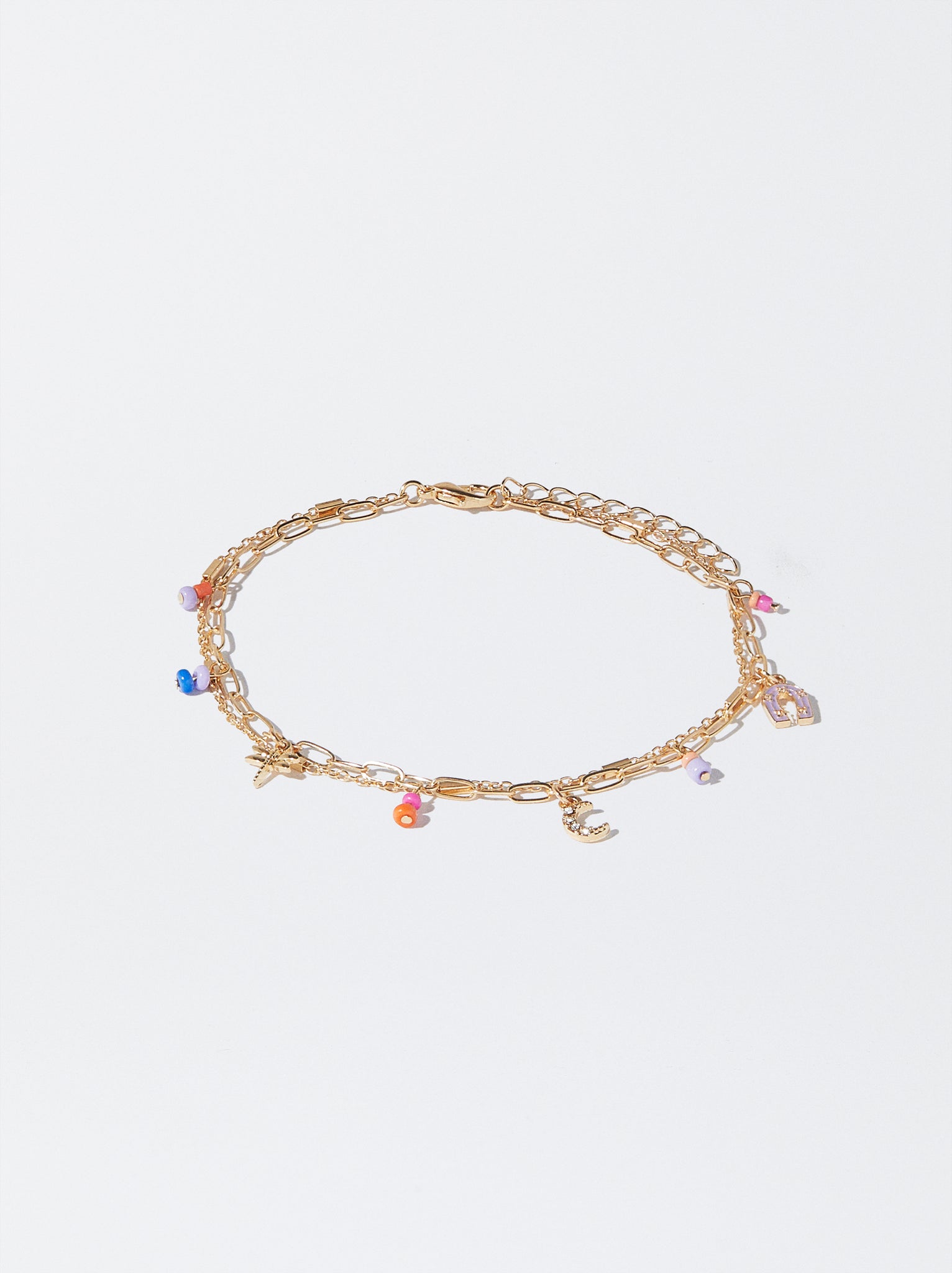 Anklet Bracelet With Charms
