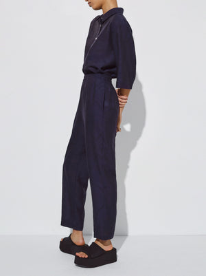Straight Jacquard Trousers