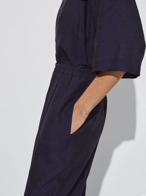 Straight Jacquard Trousers
