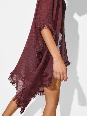Kaftan With Fringes