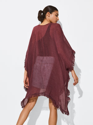 Kaftan With Fringes