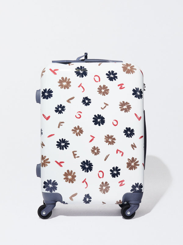 Floral Print Trolley