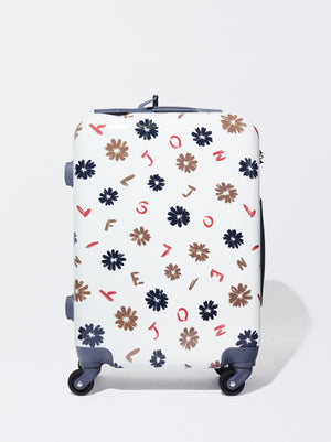 Floral Print Trolley