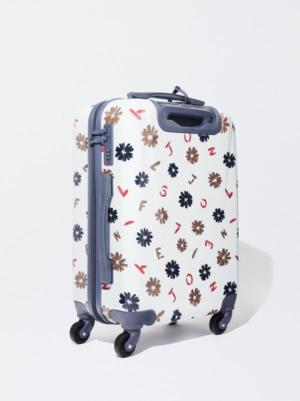 Floral Print Trolley