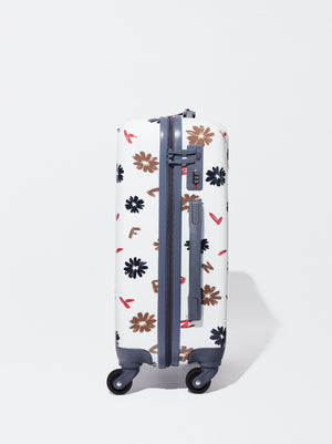 Floral Print Trolley