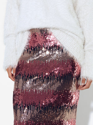 Skirt With Sequins